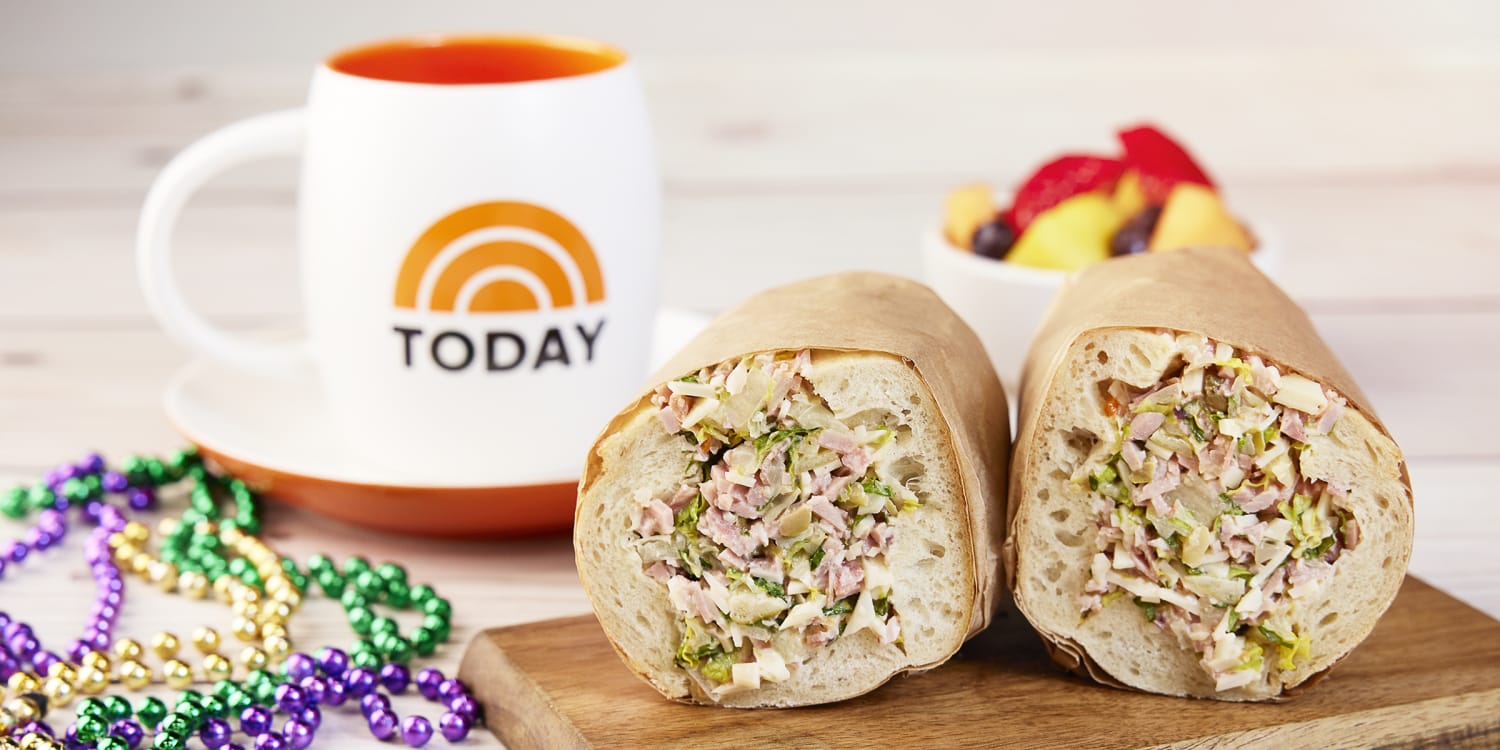 Get the recipe for Hoda's chopped muffuletta sandwich from the TODAY Café