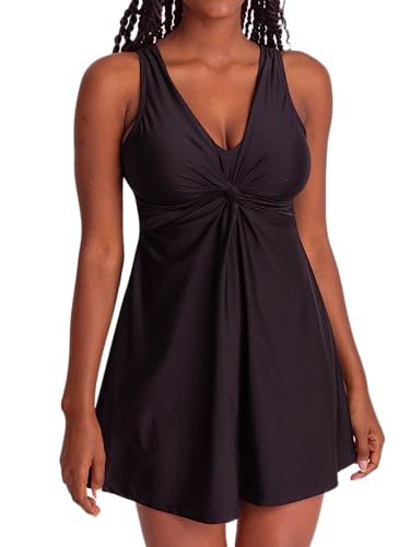 These Flattering Swim Dresses at Target Deliver Perfect 'Tummy Control' &  Amplify Curves All at Once