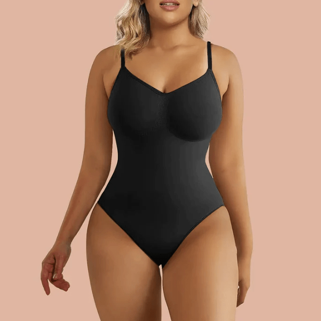 This Shapewear Bodysuit from @popilush is AMAZING! 🖤 It hugs every curve  and snatches your waist! Use my code “Stephanie09” I'm 5'3 and…
