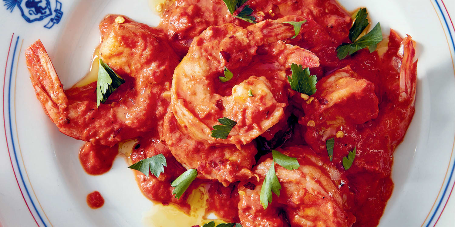 Shrimp alla vodka is a simple and saucy weeknight dinner