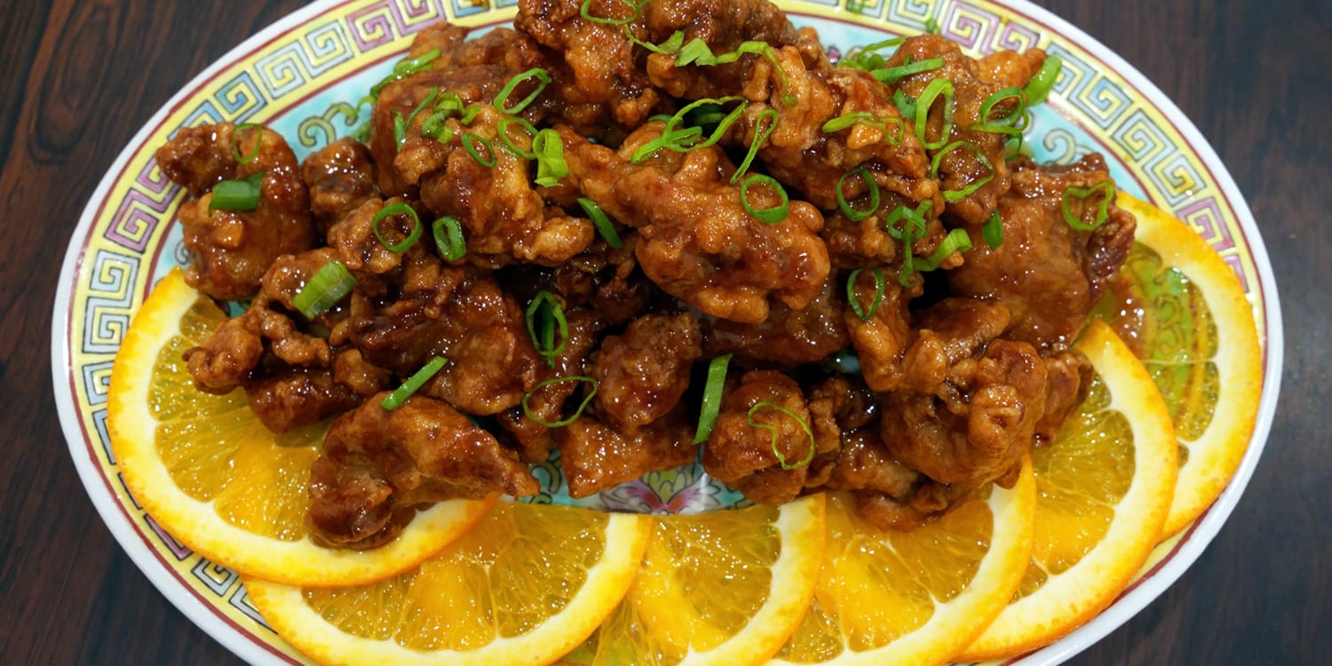 Make takeout-inspired air fryer orange chicken at home