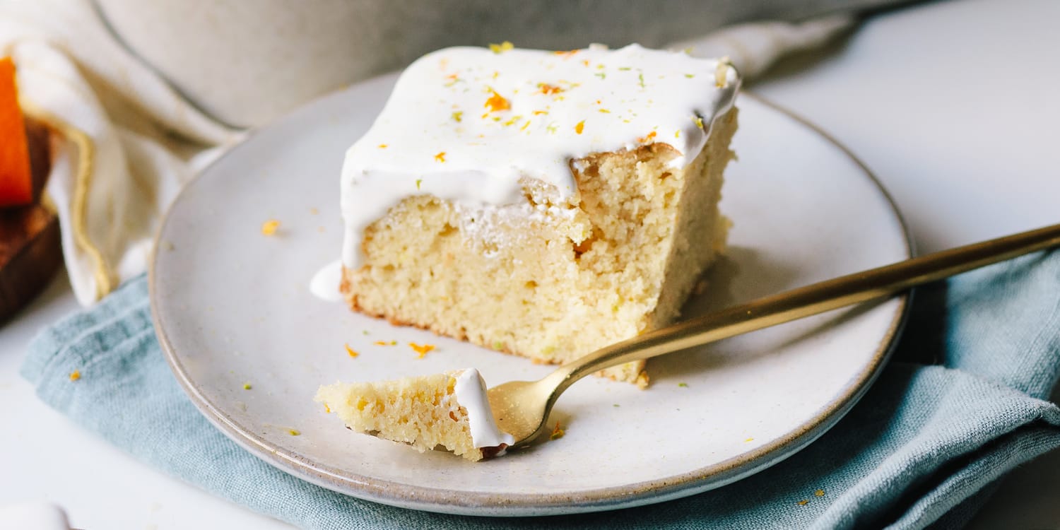 Citrus Poke Cake-image