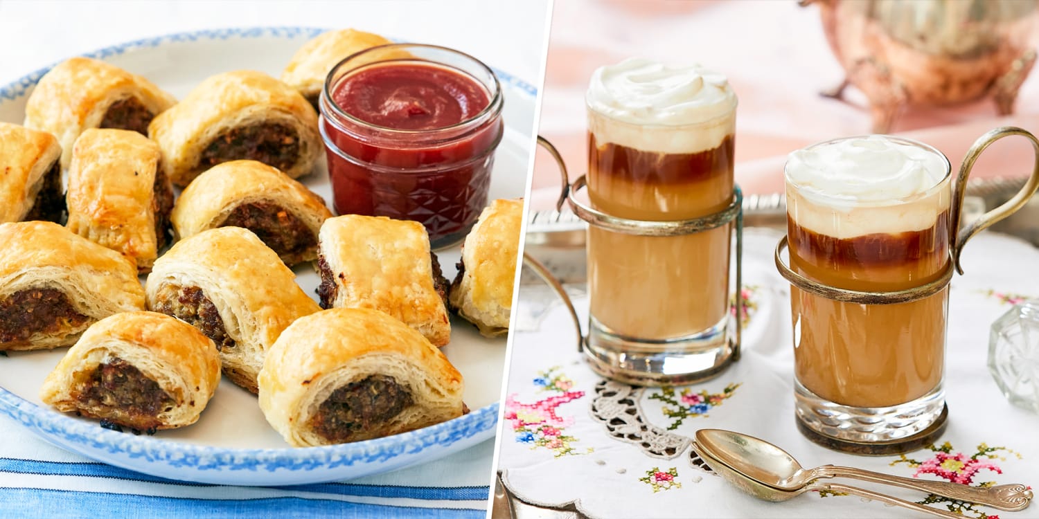 Make sausage rolls and classic Irish cream for St. Patrick's Day