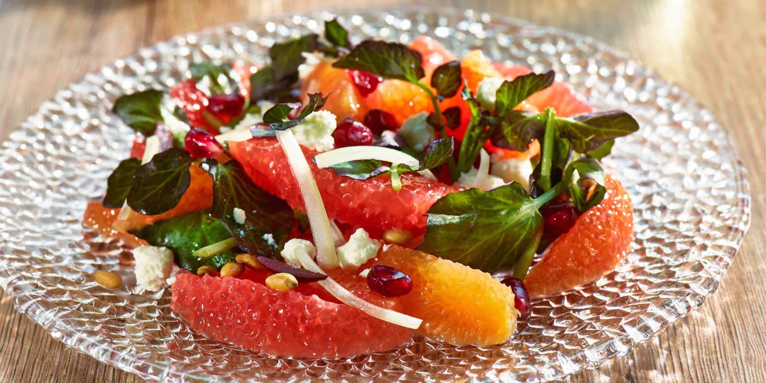 Brighten up your spread with this Turkish-style citrus and olive salad