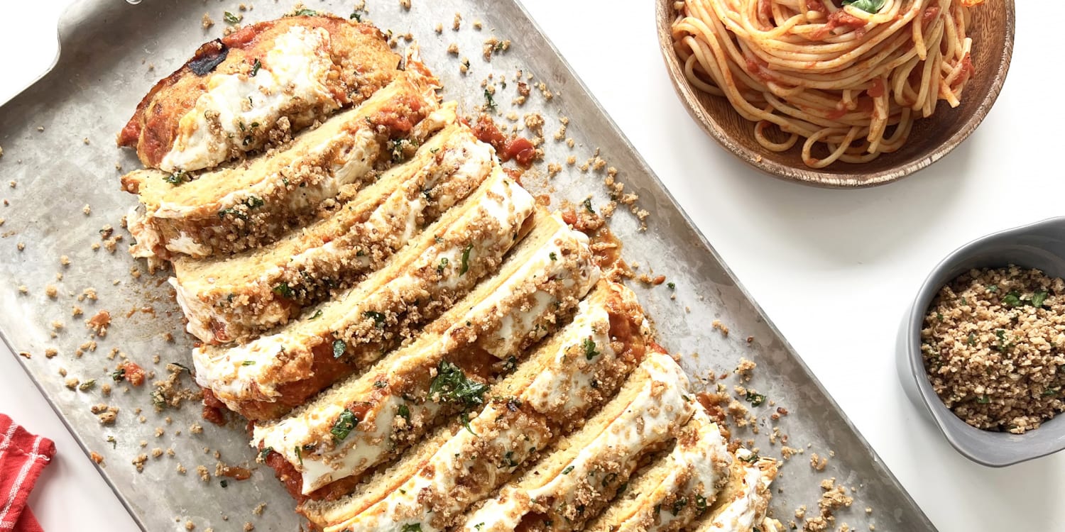 Chicken meatloaf Parmigiana is the ultimate family-friendly dinner