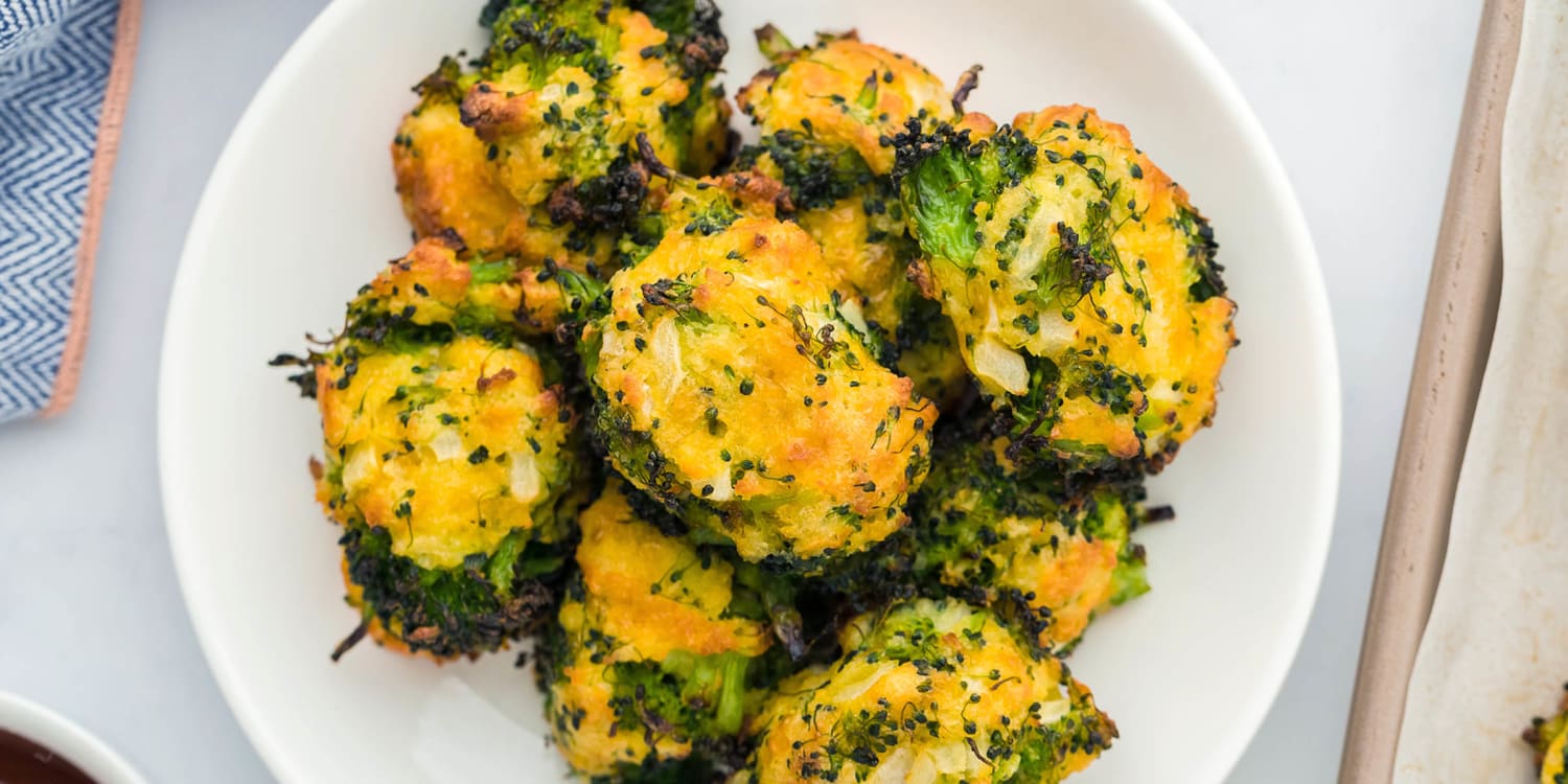 Broccoli-cheddar tots are a nutrient-packed take on your favorite fried side