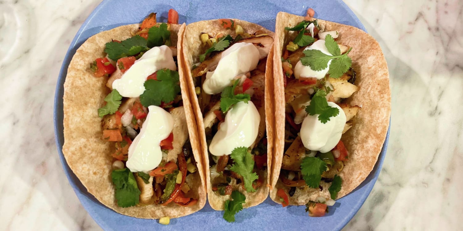 Get ready for summer with sheet-pan chicken fajitas