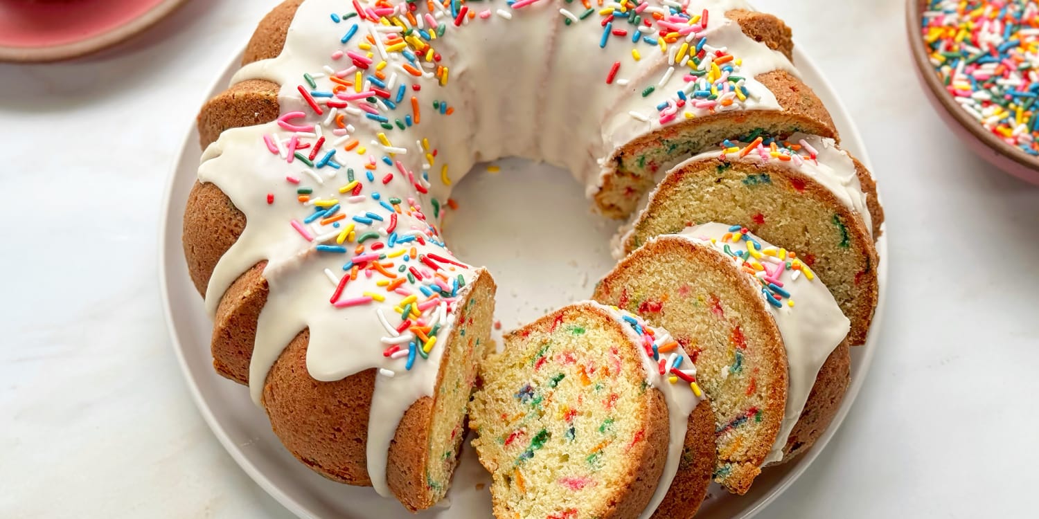 Bake this celebration-worthy funfetti pound cake
