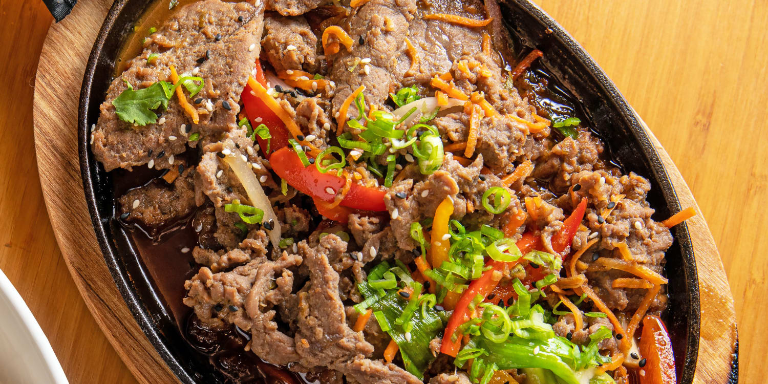 Beef bulgogi gets sweetness from pineapple and a kick from ginger