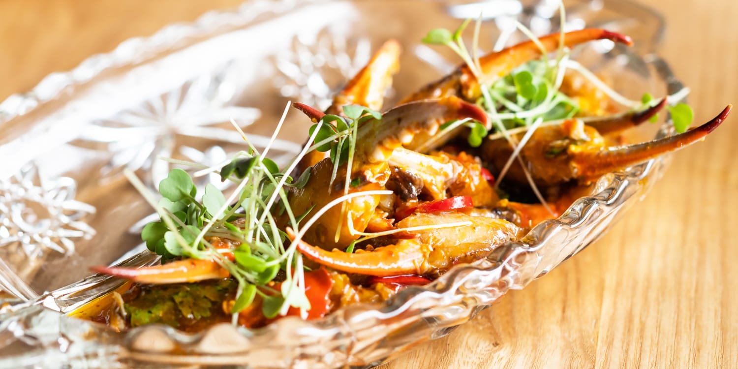 Marinated Louisiana crab claws get a Southeast Asian twist