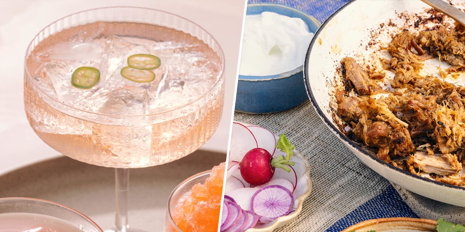 Carissa Stanton makes entertaining easy with a DIY taco bar and spicy cocktails