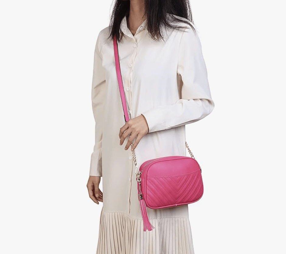Amazon Triple Zip Small Crossbody Bag review