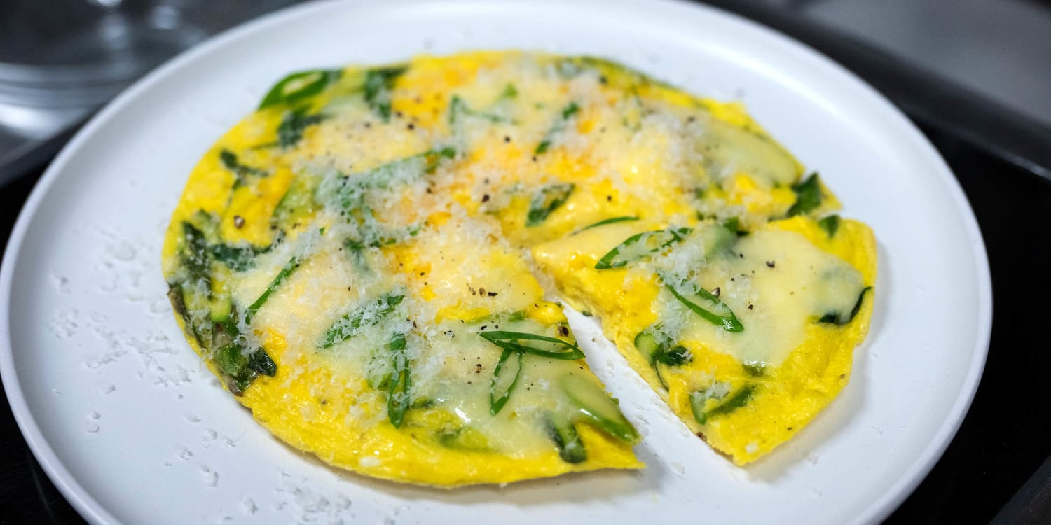 Dylan Dreyer makes this greens-filled frittata for her boys in the spring