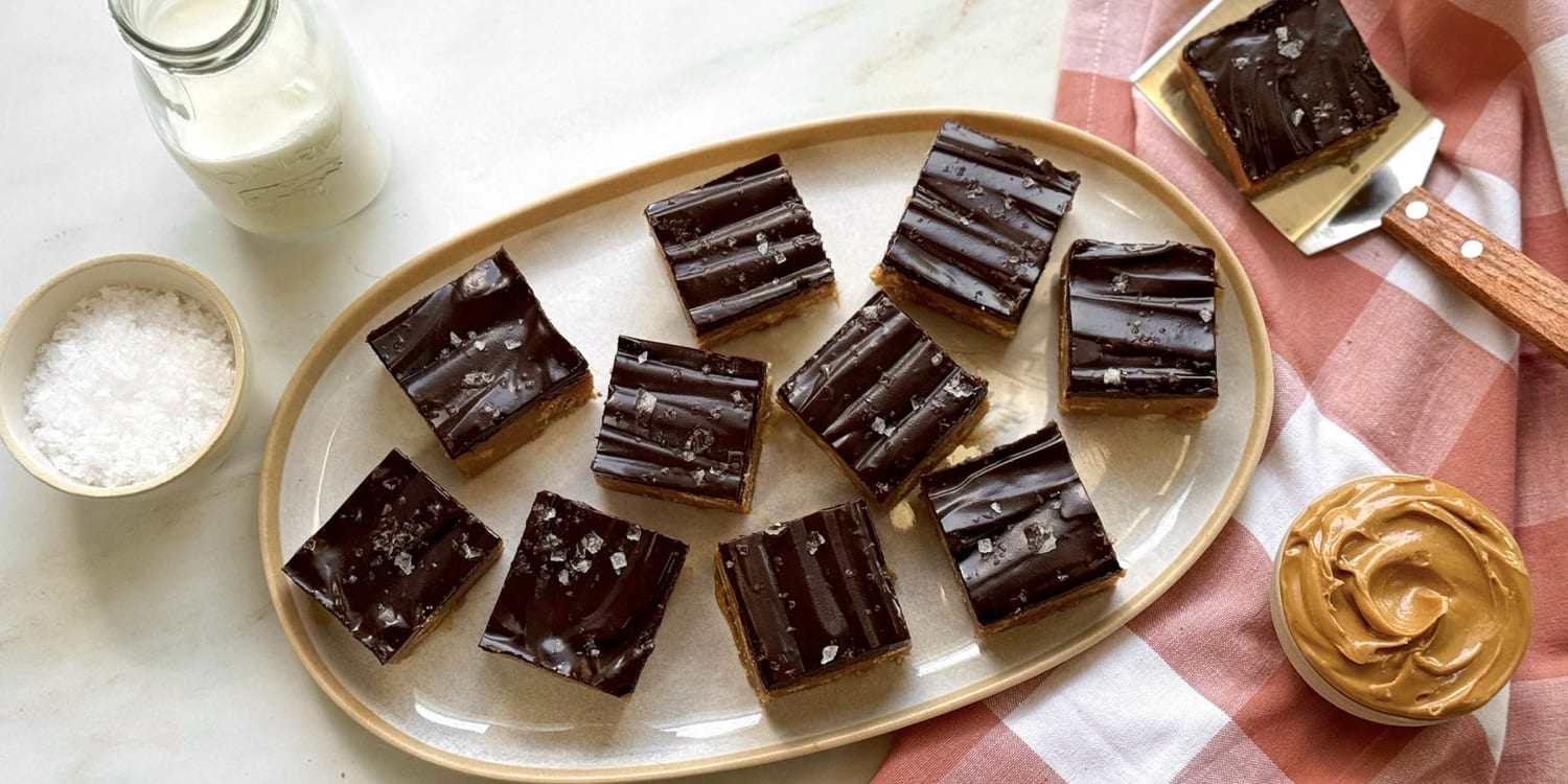 Craving something sweet and salty? Make no-bake, chocolate peanut butter bars