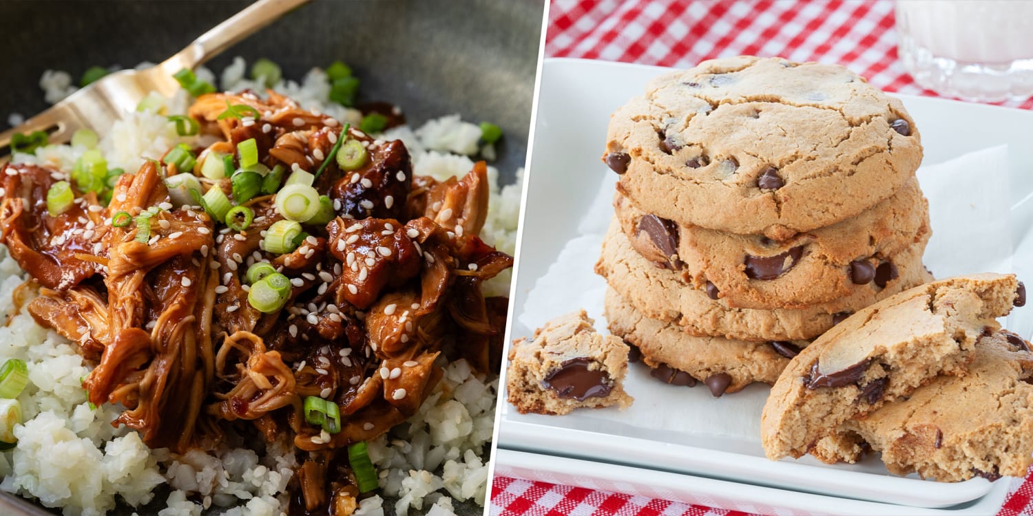 Make 2 popular gluten-free recipes for dinner and dessert