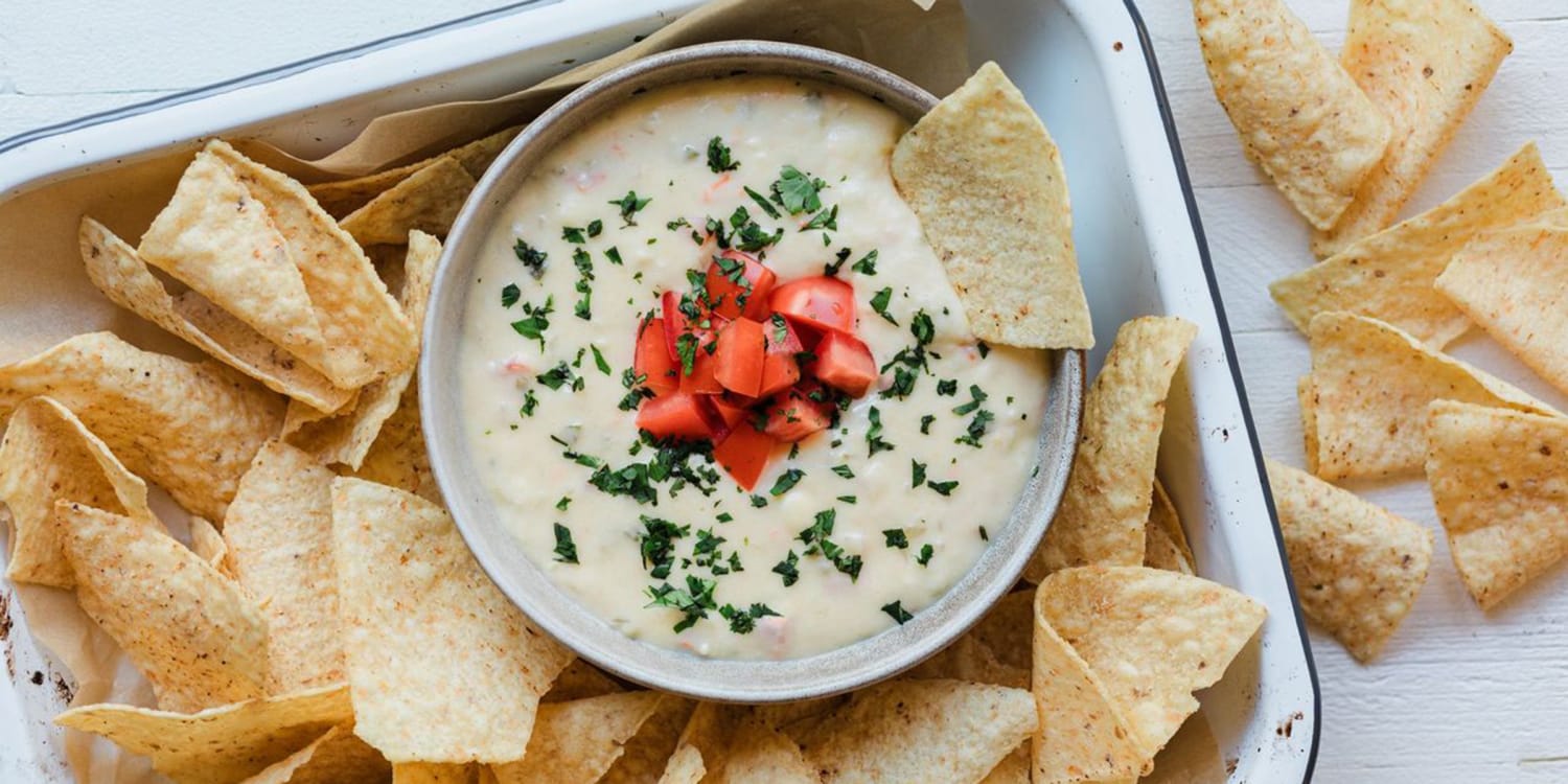 Slow-cooked queso is the ultimate easy appetizer