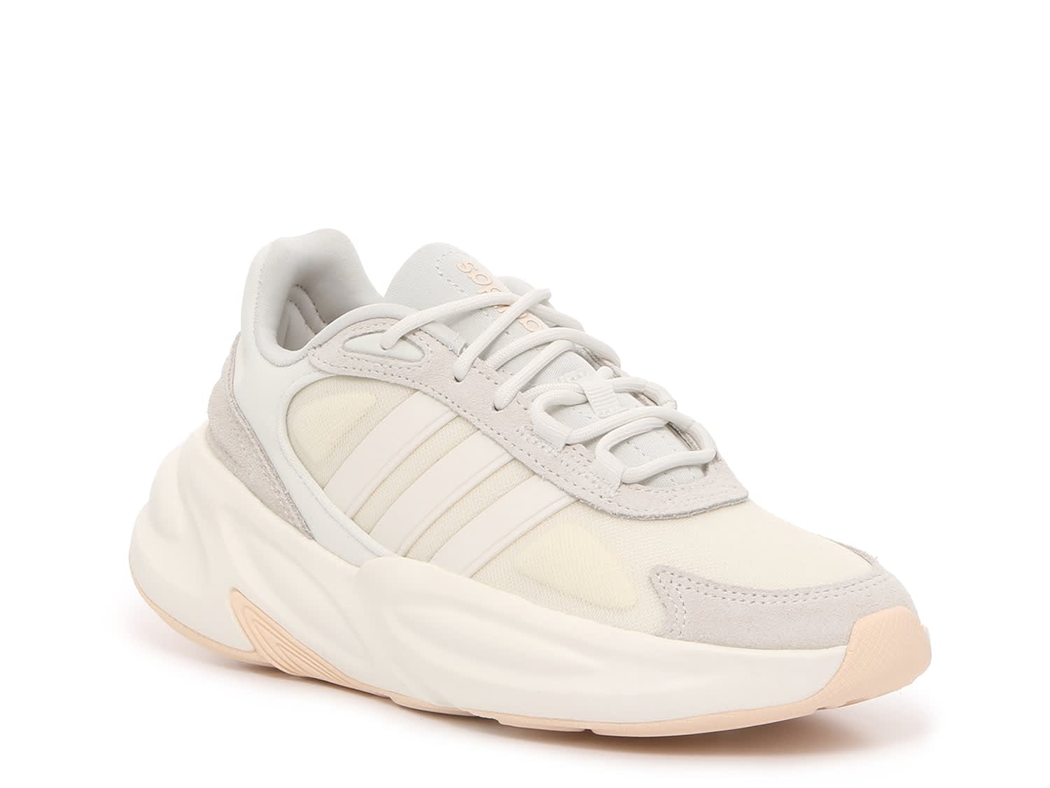 adidas gazelle silver green womens Women's Kick Starter Chunky Dad Sneakers in White