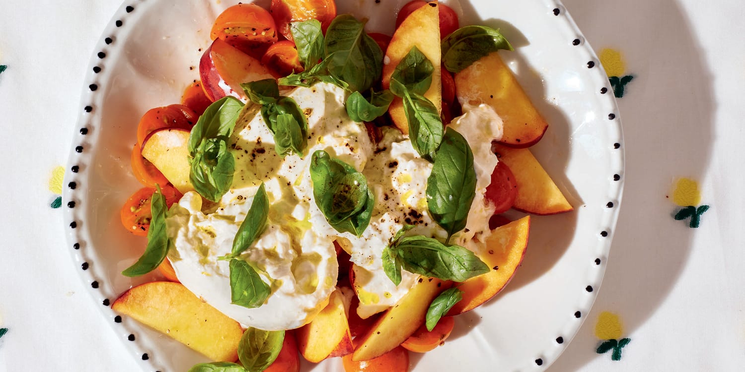 This customizable recipe lets the beauty of burrata cheese shine