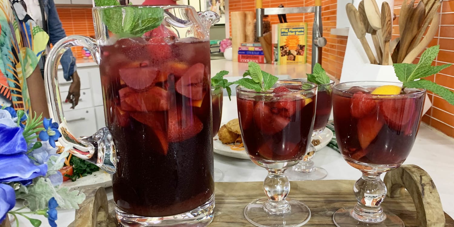 Serve this festive red punch for your Juneteenth celebration