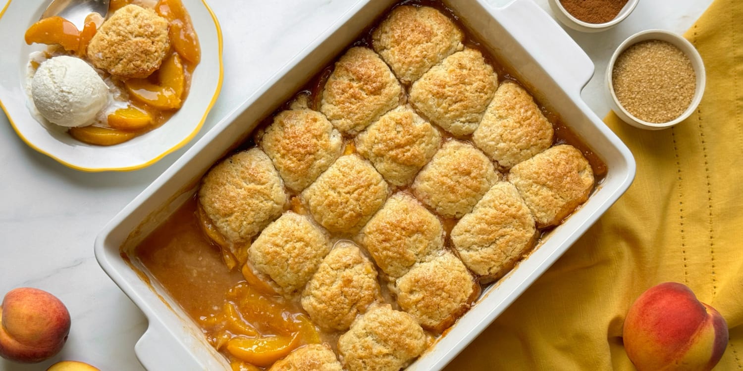 This is the only peach cobbler recipe you need this summer