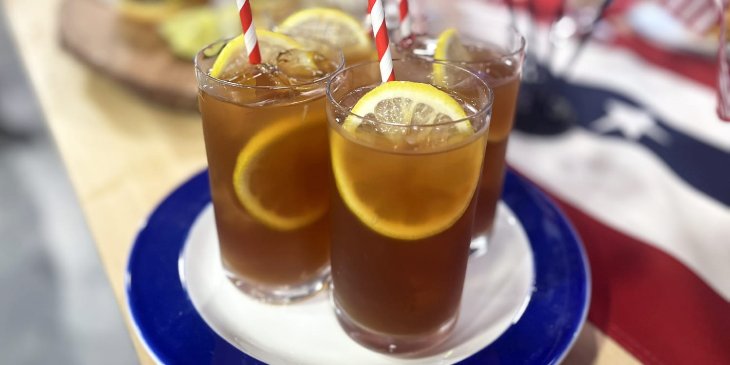 This is Sunny Anderson's Brooklyn take on a Long Island iced tea