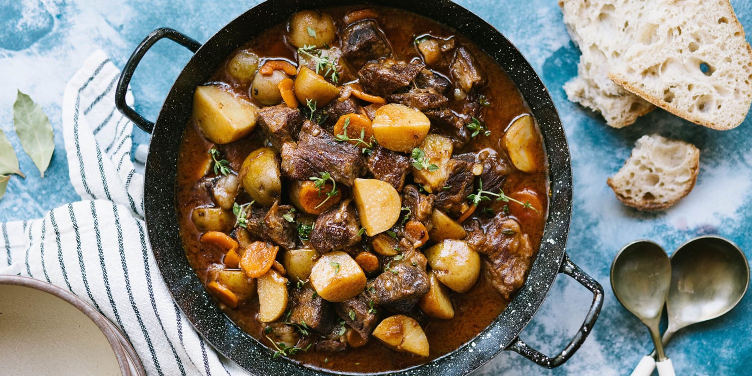 The secret ingredient in this one-pot beef stew? Ketchup