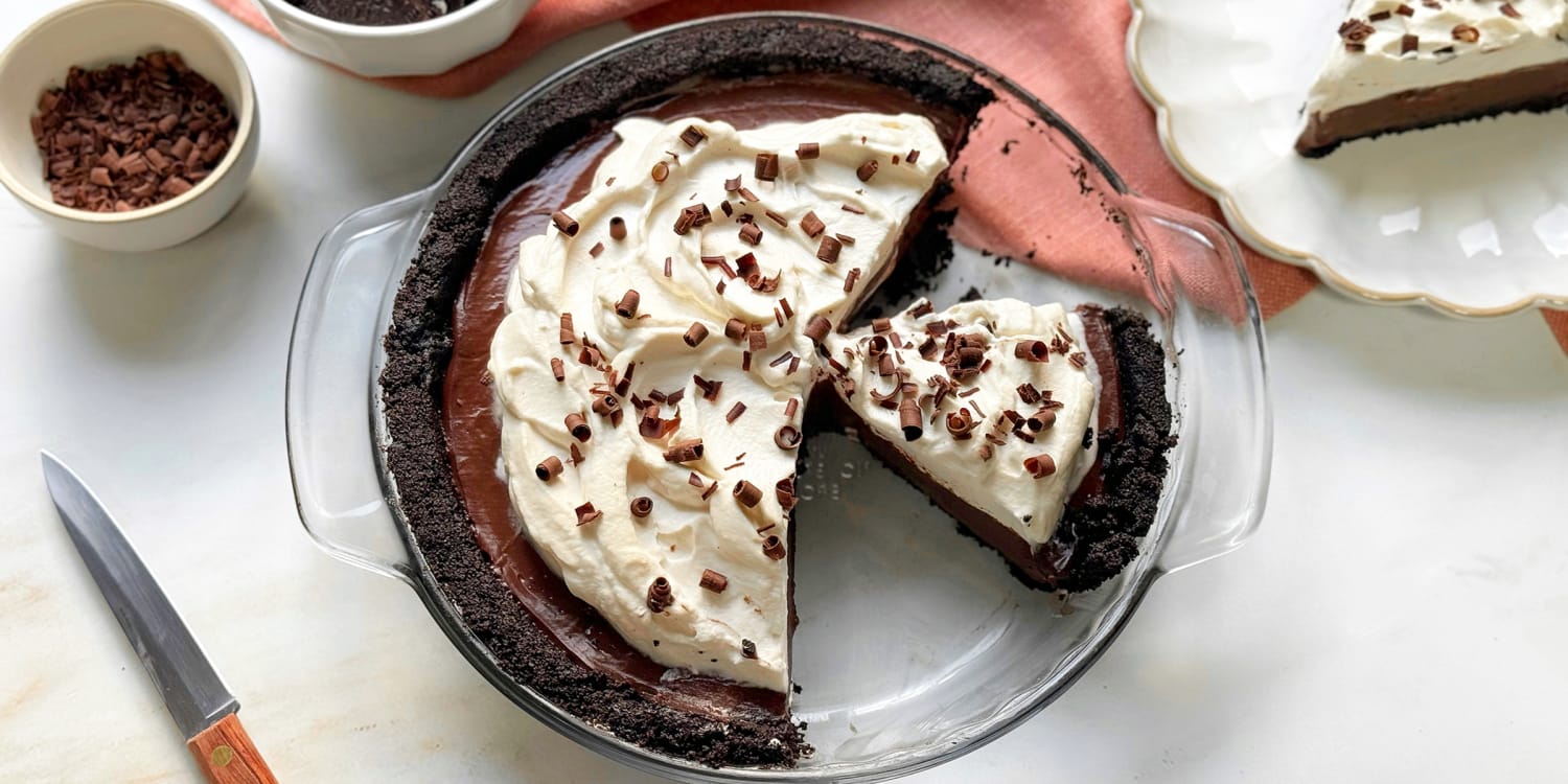 Try this diner-style chocolate cream pie recipe