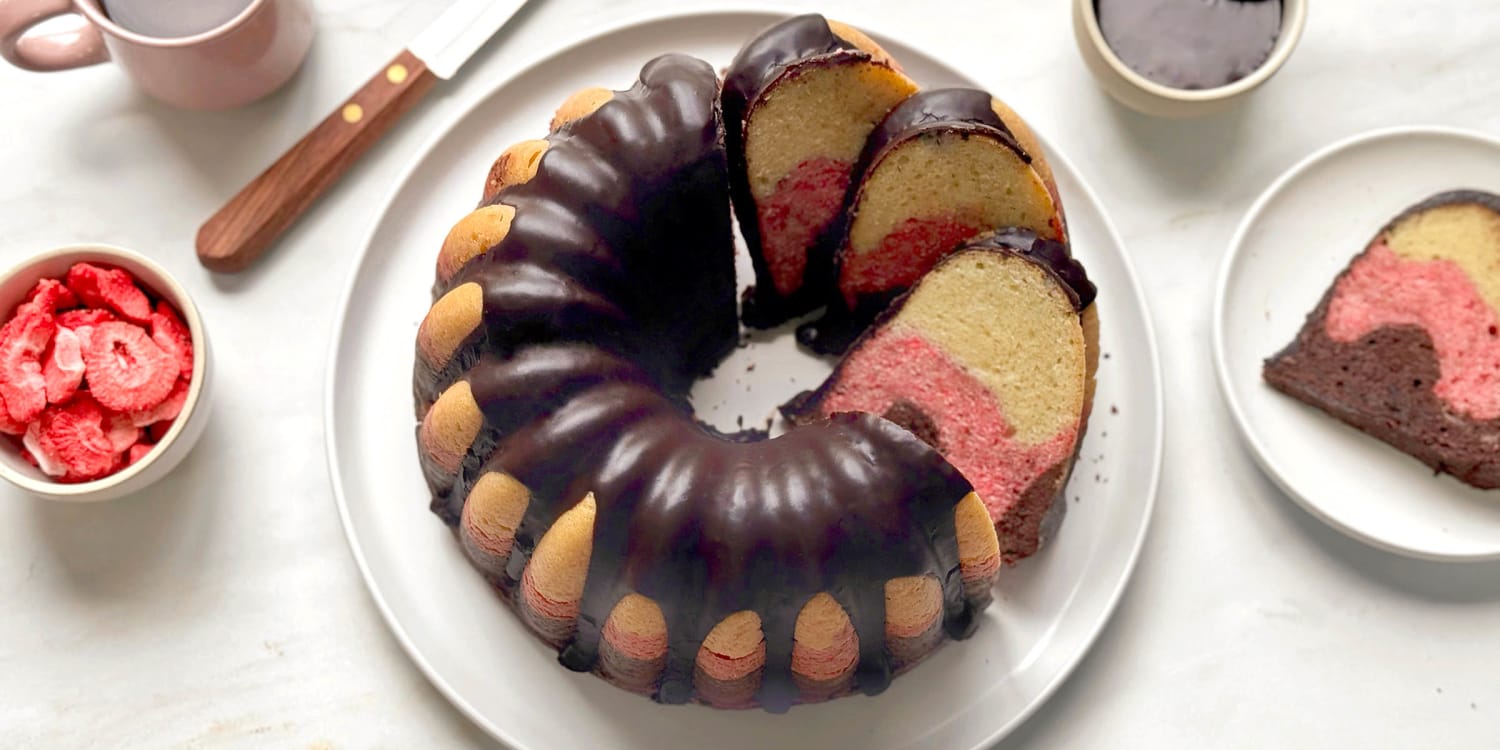 Bake Kayla Hoang's mesmerizing Neapolitan pound cake 