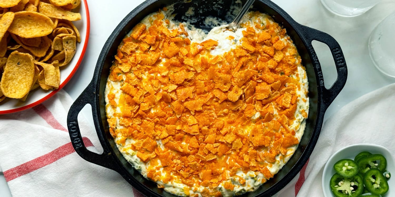 This jalapeño popper dip is guaranteed to be a game-day hit