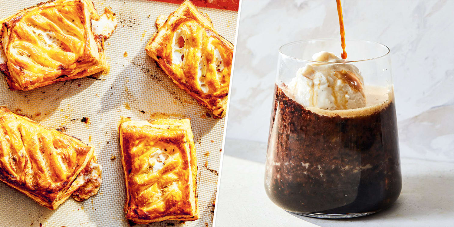 How to snack, Italian-style: Pizza pockets and affogato mug cake