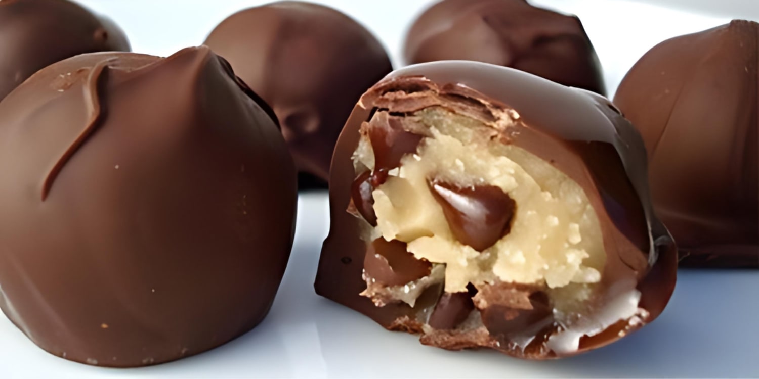 No baking required! Make Chloe Coscarelli's dairy-free cookie dough truffles