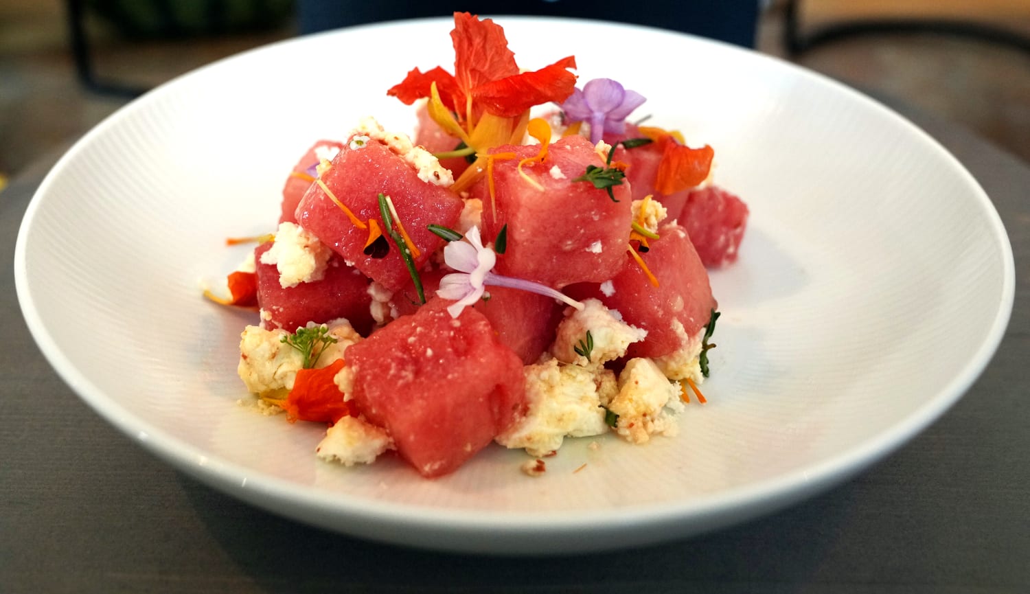 Alex Guarnaschelli sends off summer with seared shrimp and watermelon salad