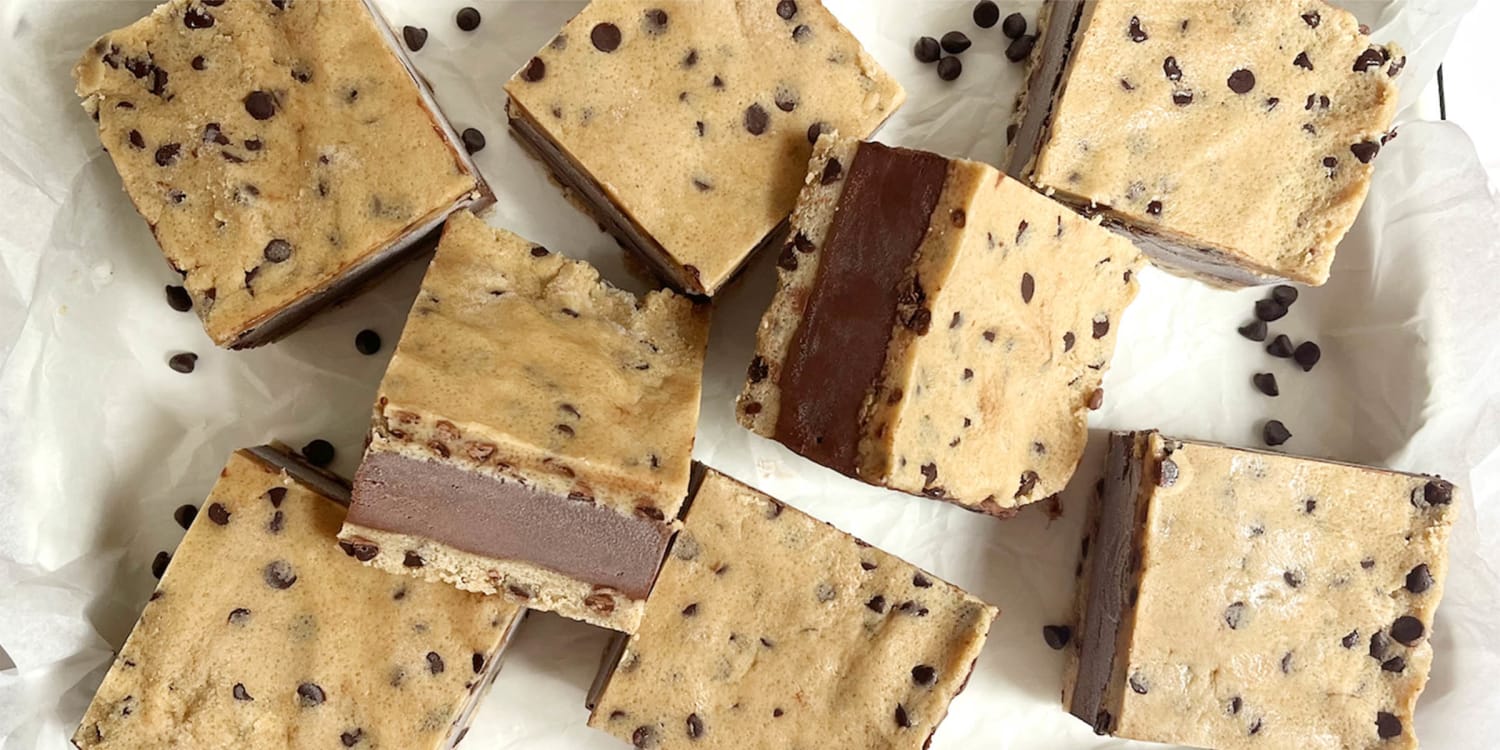 Cool off with these cookie dough ice cream sandwiches