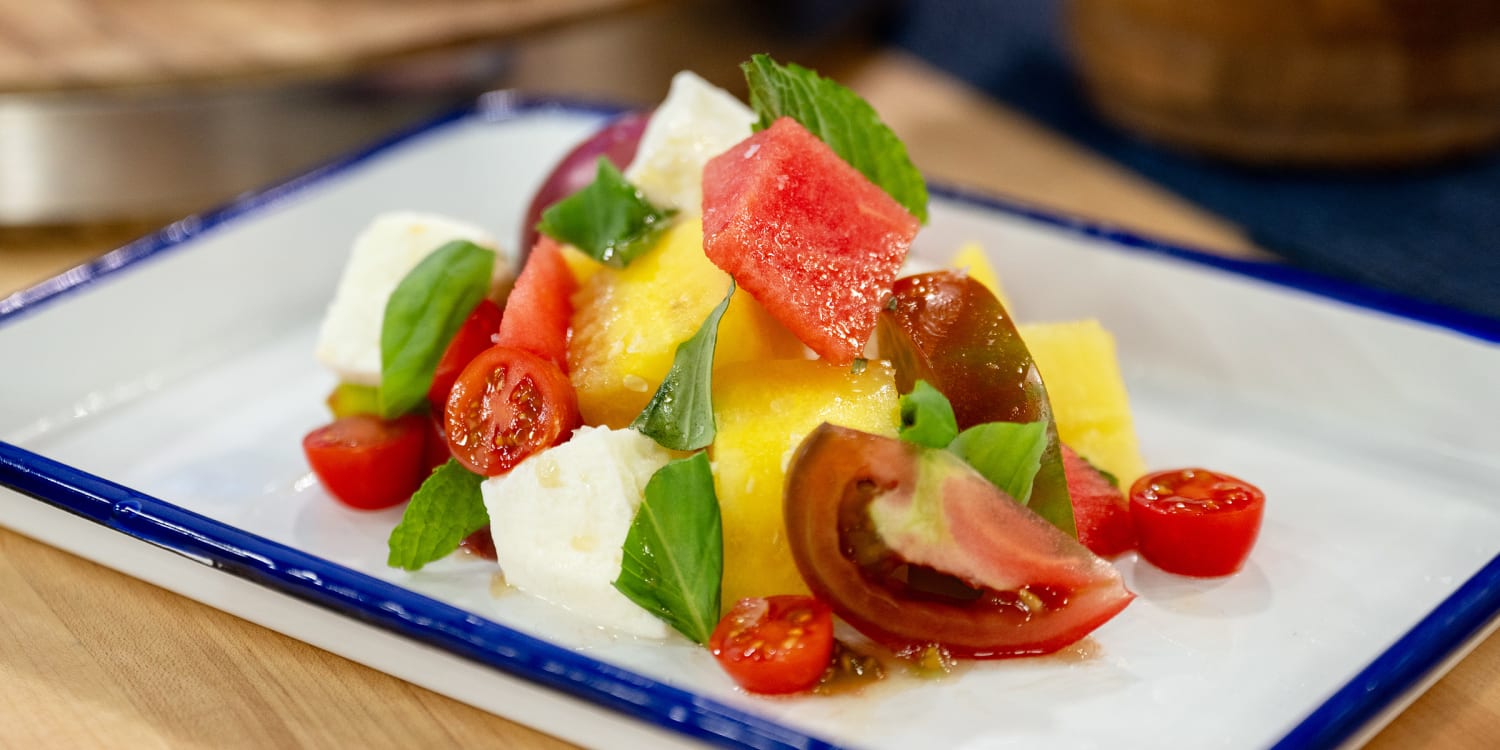 It Doesn't Get More Summery Than This Tomato, Watermelon and Mozzarella Salad