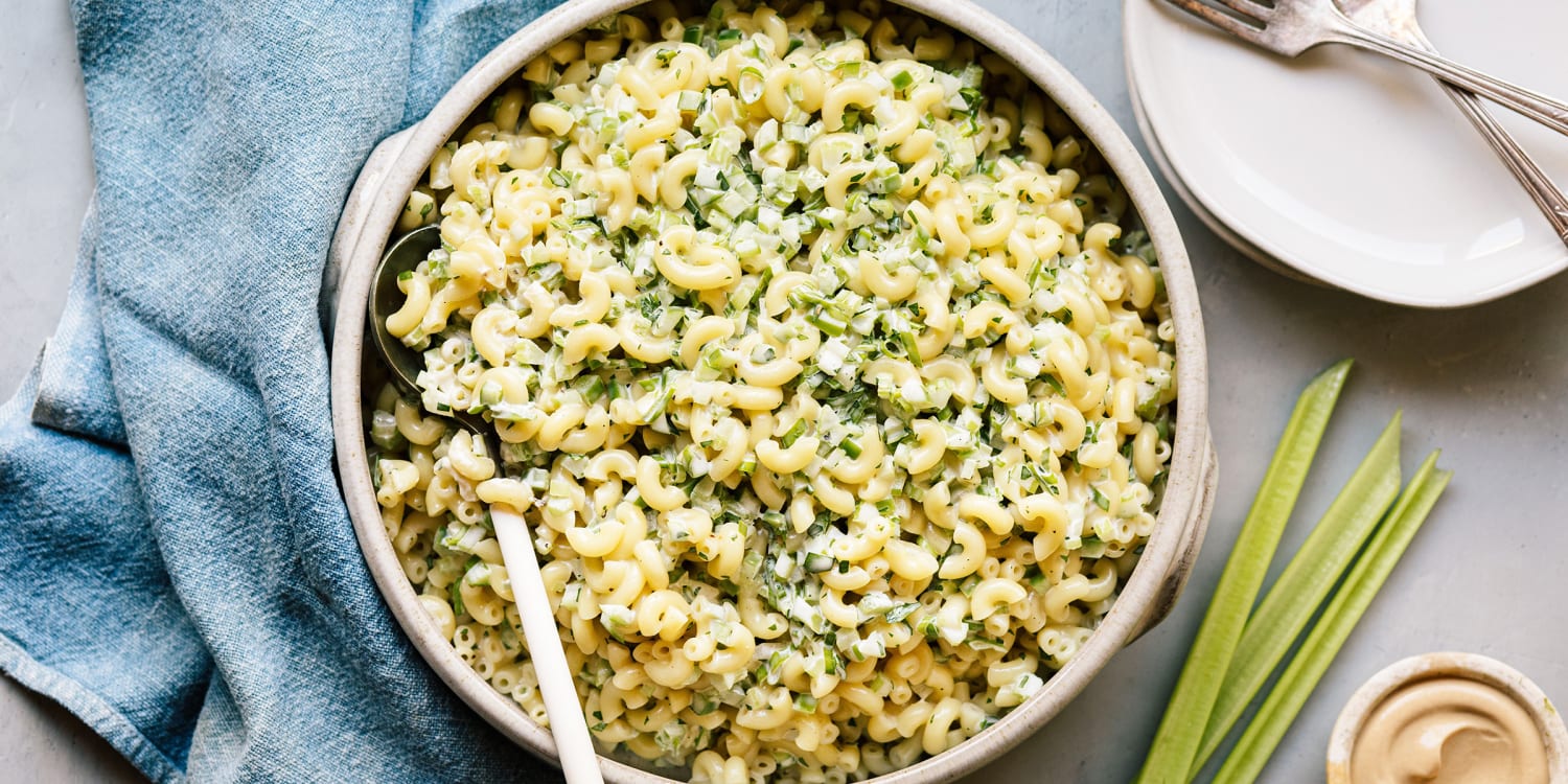 Bookmark this macaroni salad recipe for summer cookouts