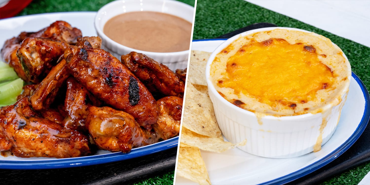 Kick off football season with Kansas City wings and Maryland crab dip
