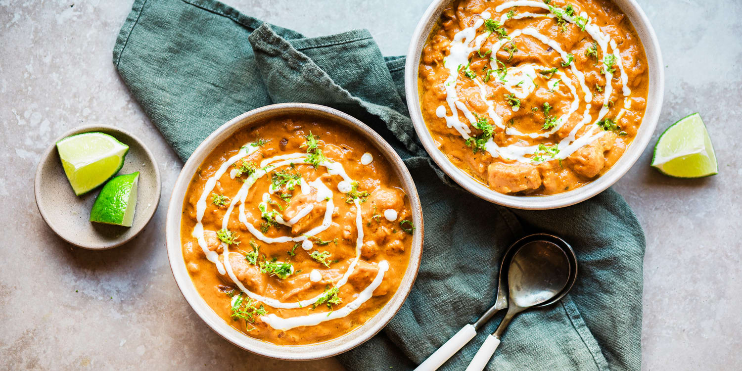 Cozy up with pumpkin chicken curry