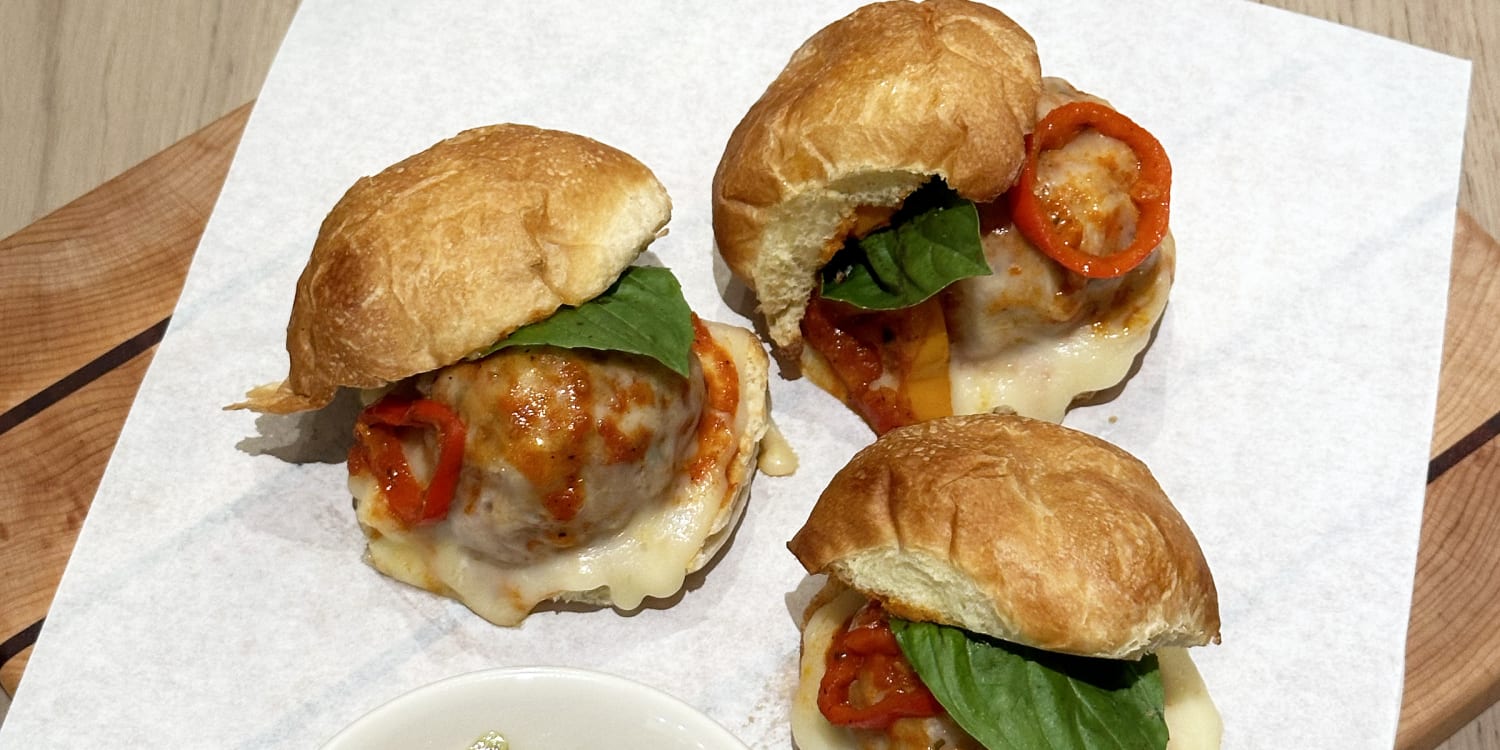 Use Italian sausage for more flavorful meatball subs