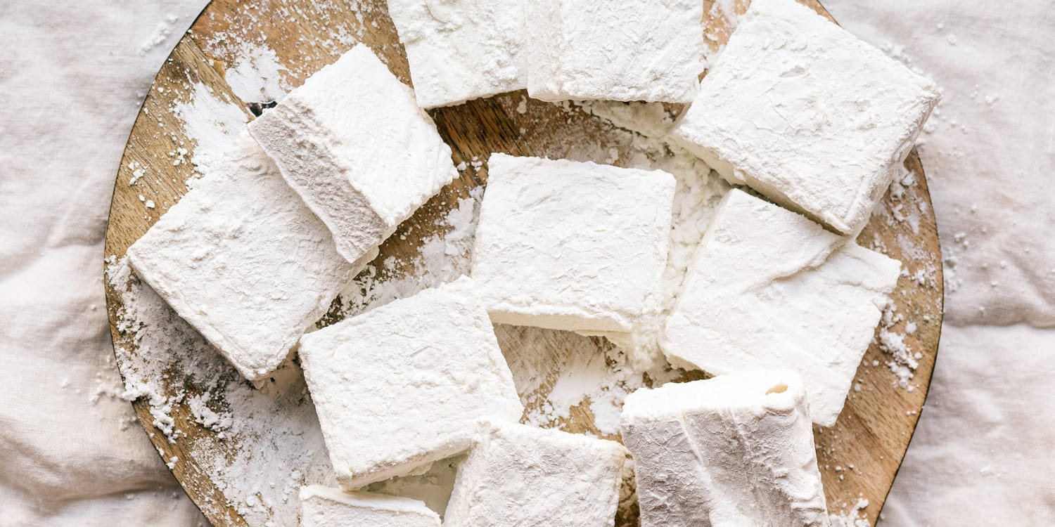 Yes, you can make fluffy homemade marshmallows