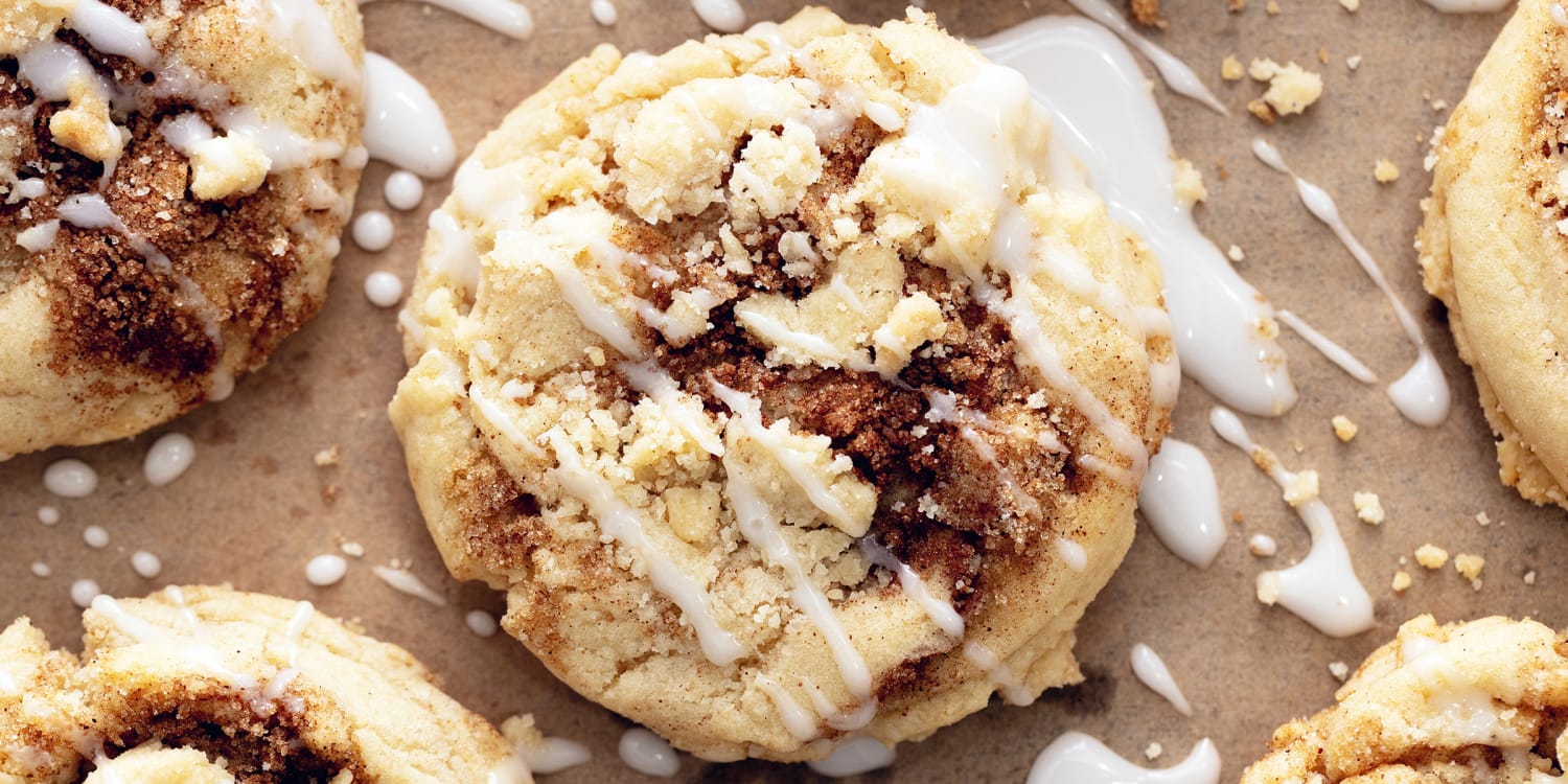 Combine coffee cake and cookies into one treat for any time of day