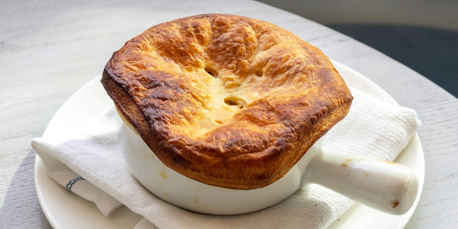 Make chicken potpie ahead of time for a quick and comforting dinner later