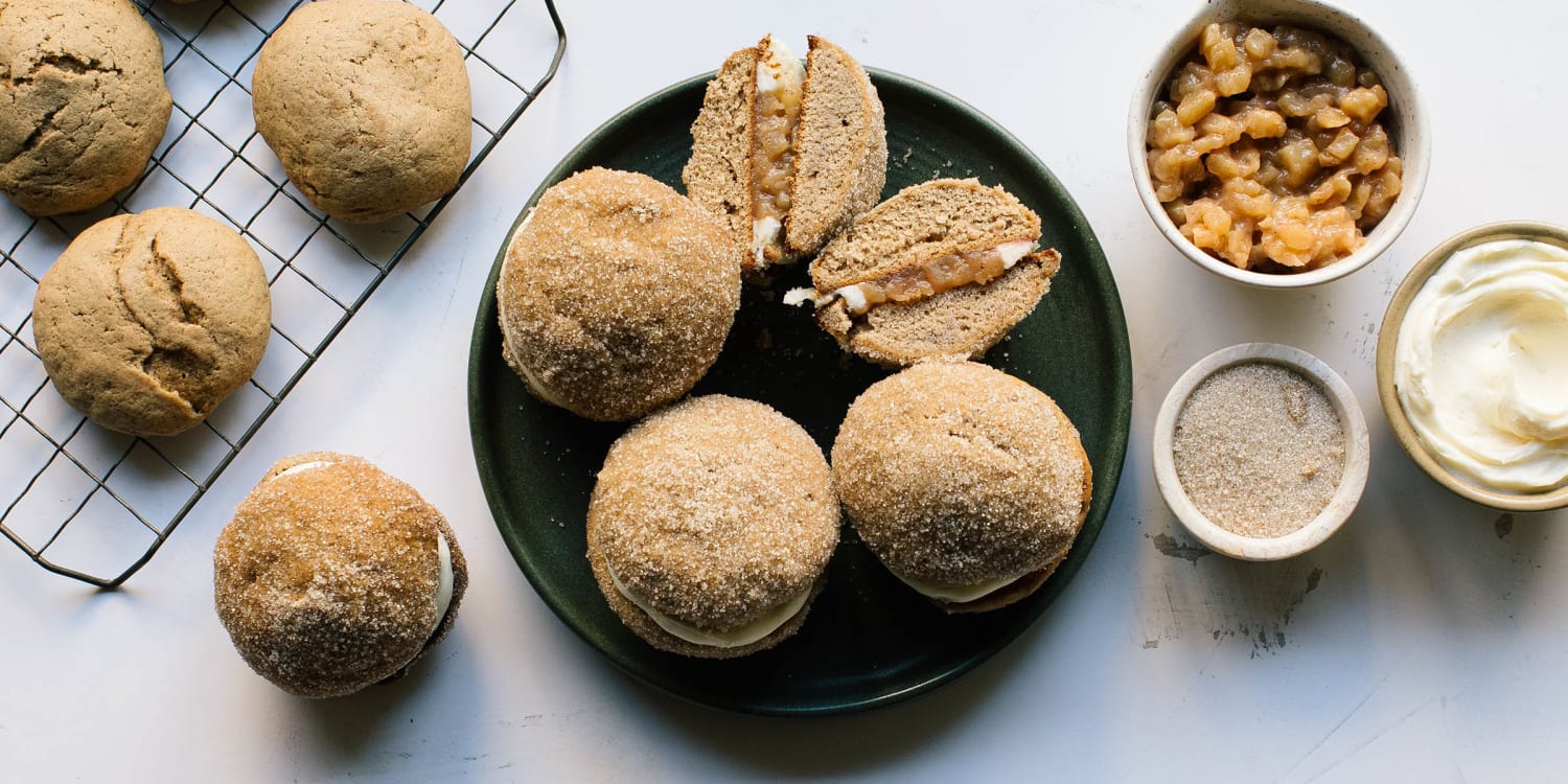 Make apple cider whoopie pies for an unexpected Thanksgiving dessert