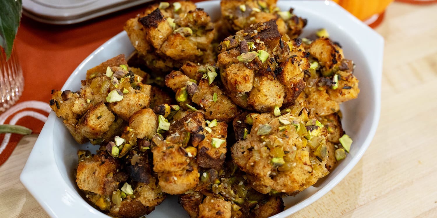 Give stuffins a sweet, spicy and crunchy Middle Eastern twist