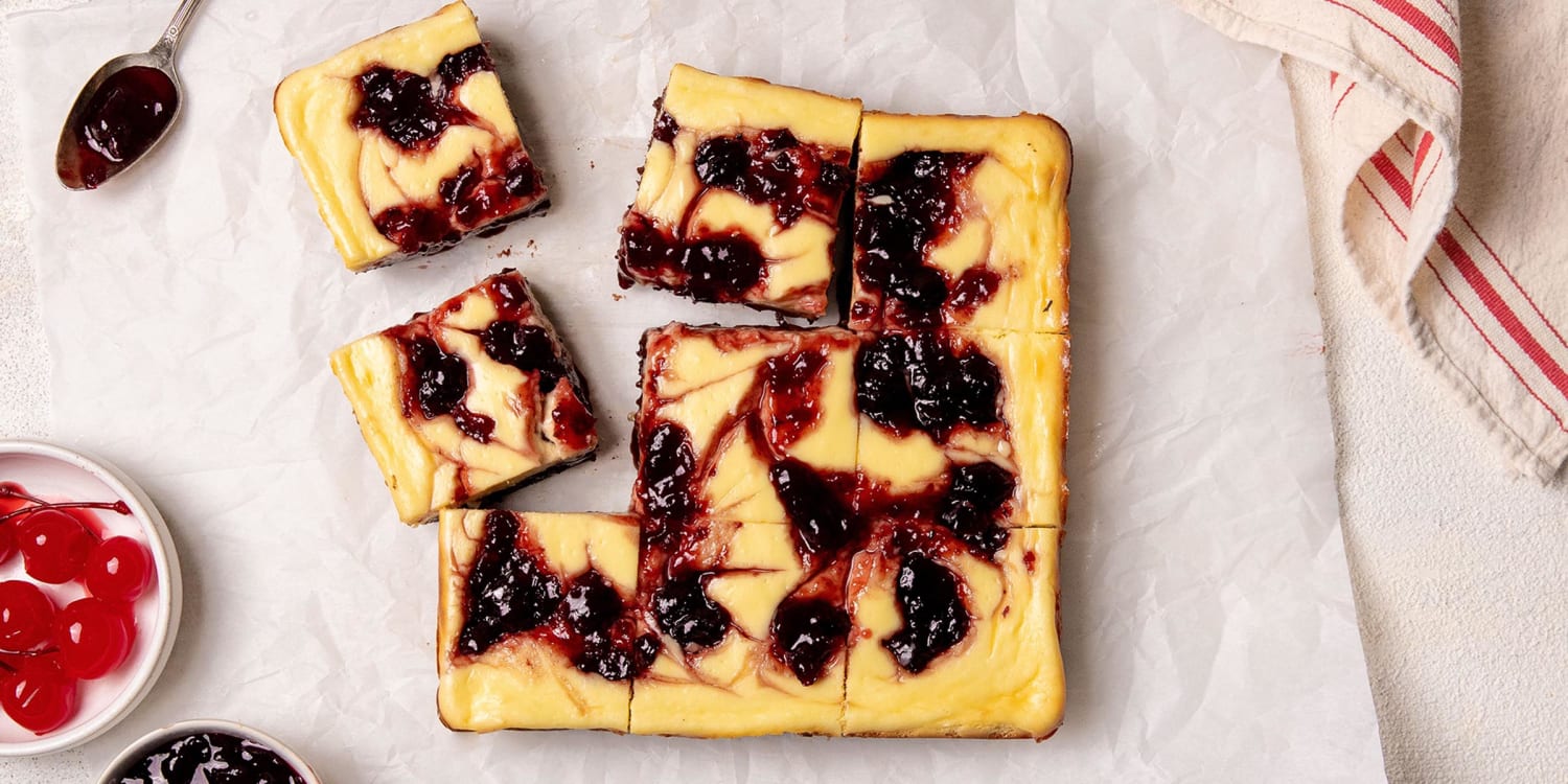 Make black forest cheesecake brownies for the holiday season