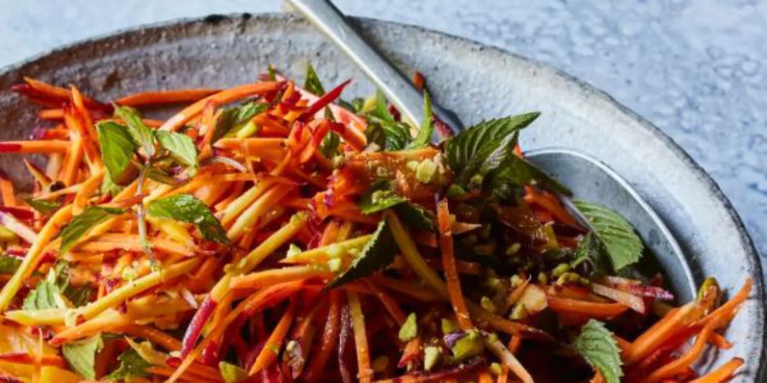 This carrot salad will add some necessary crunch to your Thanksgiving table