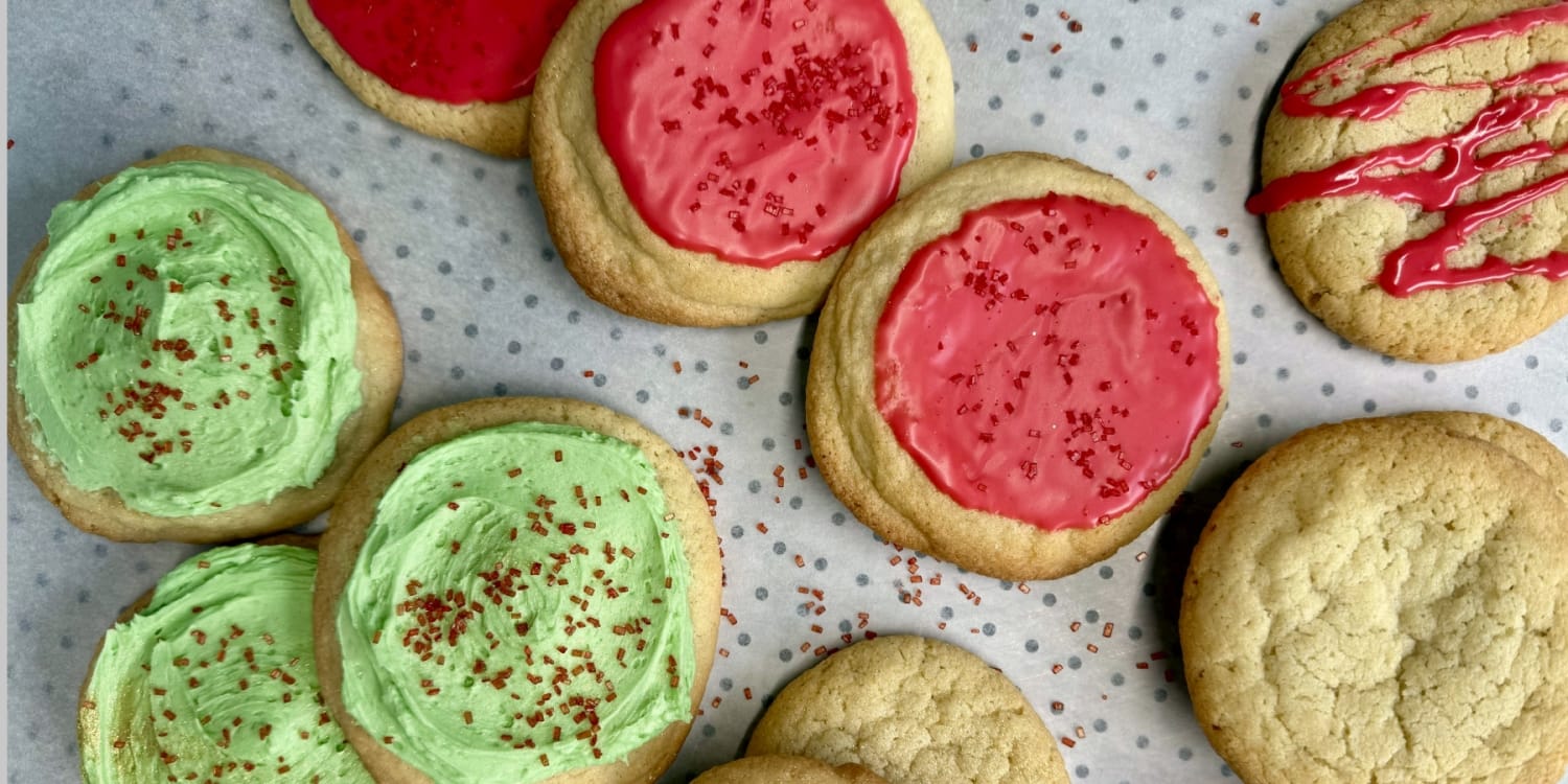 It's baking season! How to make soft and chewy sugar cookies