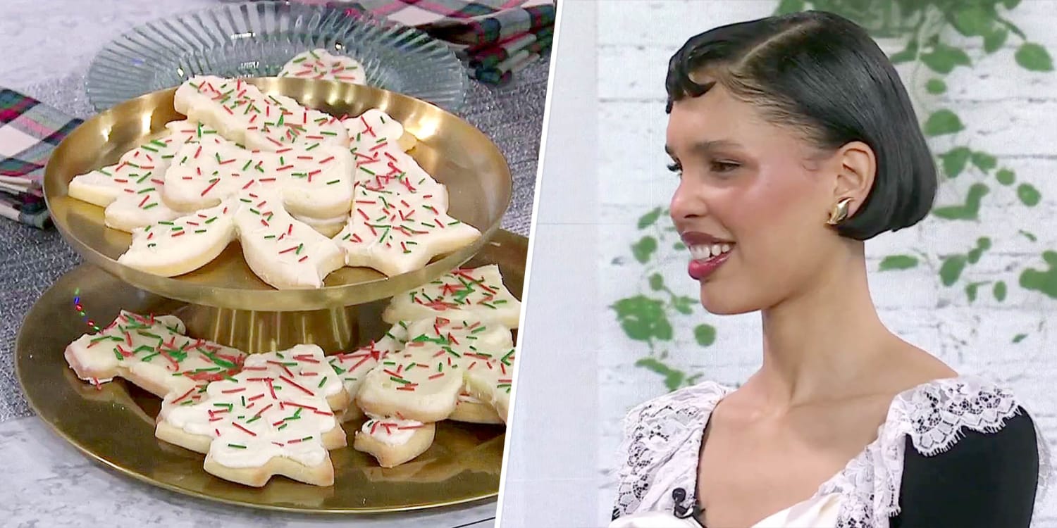 Nara Smith makes Christmas sugar cookies — from scratch, of course