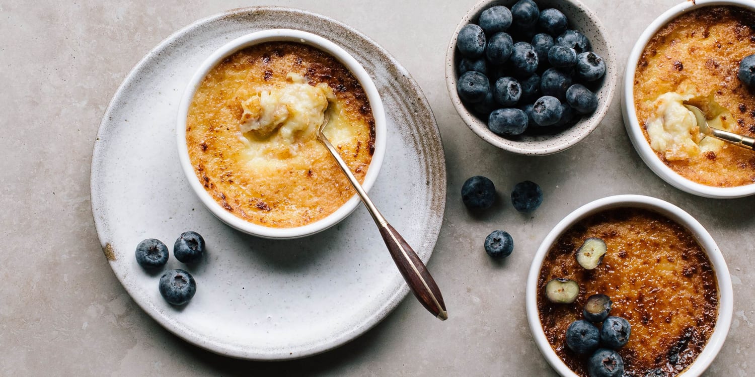 Yes, you can make crème brûlée at home. Here's how to do it