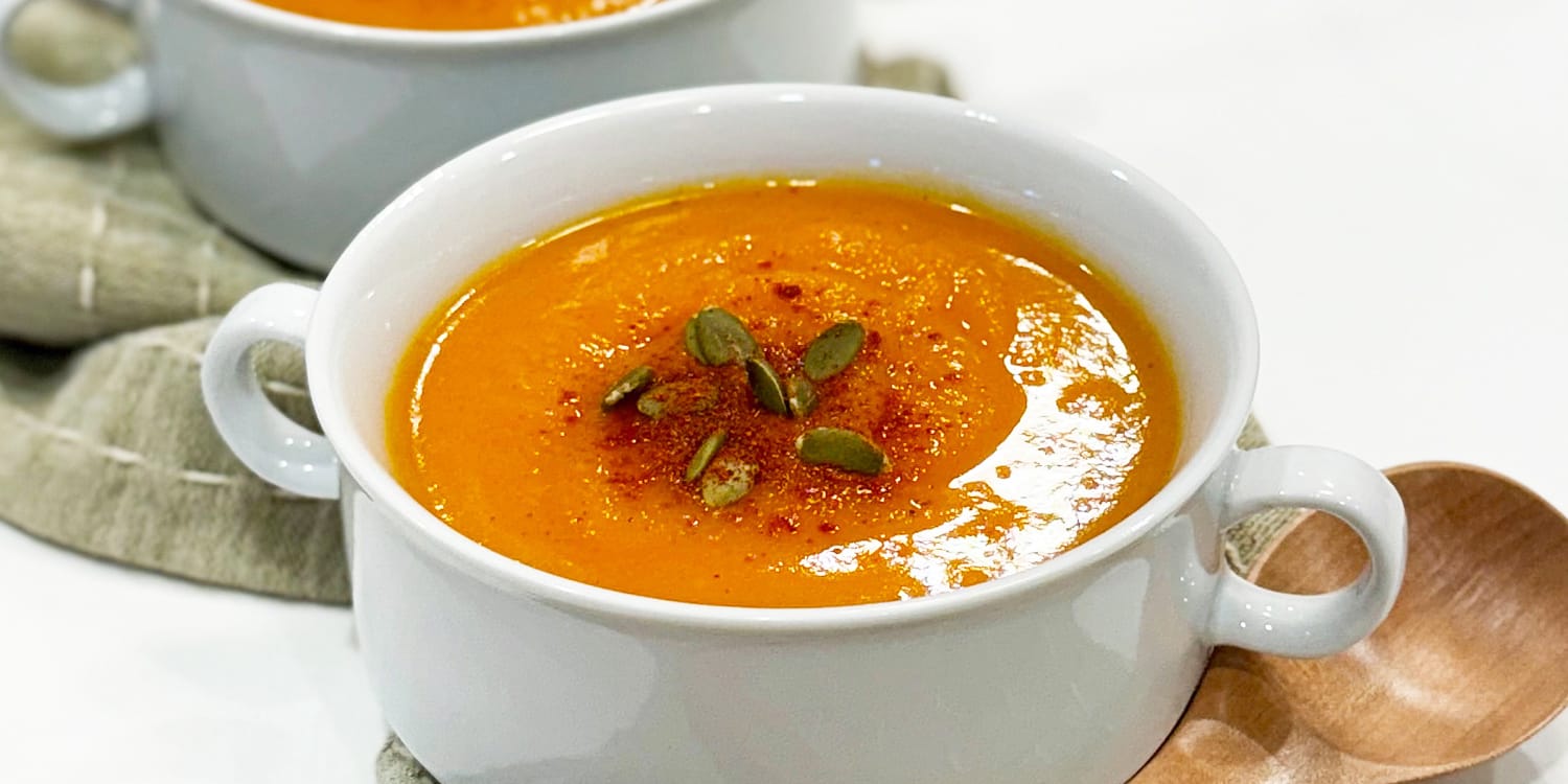 Joy Bauer makes a nourishing butternut squash soup for the holidays