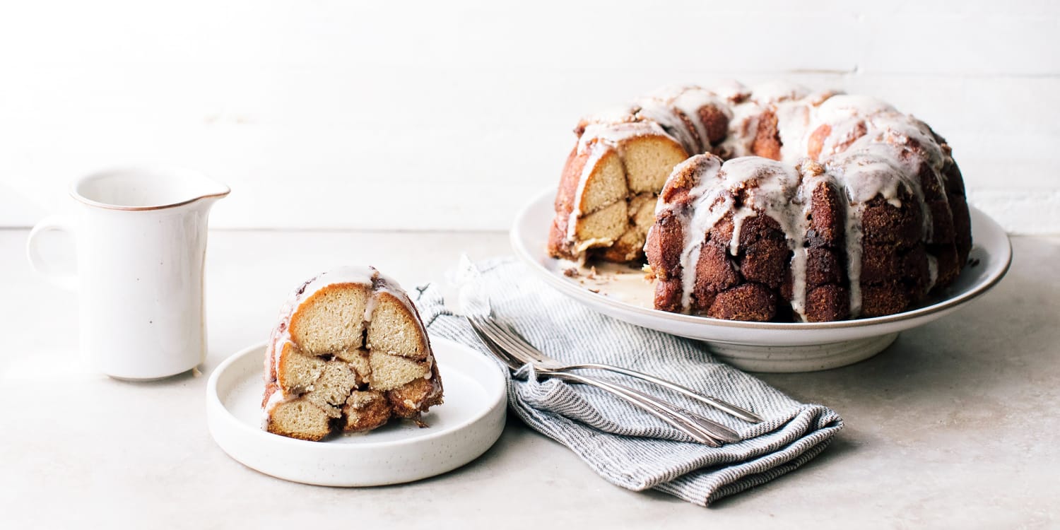 Celebrate the holidays with eggnog monkey bread